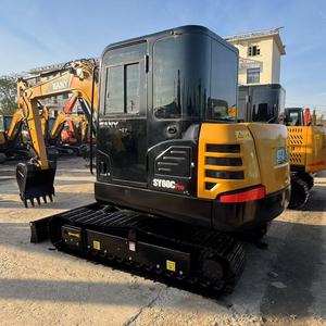 Mini-excavatrice d'occasion certifiée CE Sany Sy60c 6 tonnes avec pompes hydrauliques Sy55c Sy60c Sy75c pour la vente en gros - Product Image 2