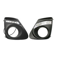 Luces diurnas DRL antiniebla, luz diurna, intermitente, amarillo, para Toyota Corolla 2011 2012 2013, 1 par