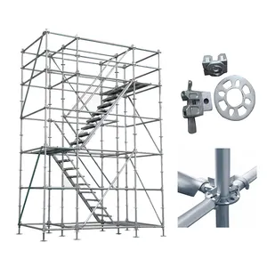 Building Construction Ringlock scaffolding parts ring lock scaffoldings system ringlock scaffold for sale