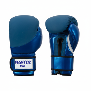 Guantes de boxeo esponja de cuero artificial moldeada estructura interior Sistema de bloqueo de correa de velcro para un desgaste seguro y estable - Product Image 1