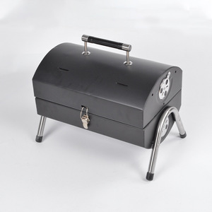 Portable Barbecue Grill 42x27.5x36.5cm Double Sided Camping Outdoor Smokeless Meat Grill - Product Image 1