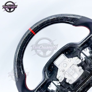 Mejor Precio de Volante de Fibra de Carbono de Nuevo Diseño con Palancas de Cambio para FORD EXPEDITION <span class=keywords><strong>2022</strong></span>/Ford F150 2021 <span class=keywords><strong>2022</strong></span> - Product Image 4