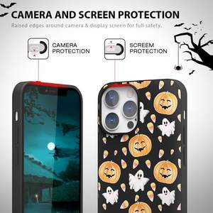 Custodia per telefono Ghost Halloween dal Design personalizzato per iPhone 14 13 12 11 Pro Max X XS XR 7 8 Plus - Product Image 3