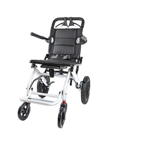 Cross-Border Portable Foldable Aluminum Alloy Wheelchair for Elderly Airplane Mobility Accessible Outdoor Handicapped Scooter - Product Image 2