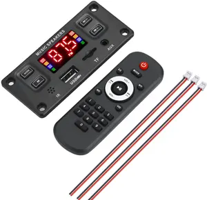 Carte décodeur lecteur MP3 60W écran couleur 5.0 120W amplificateur TF Radio USB Module d'enregistrement pour voiture Audio DIY haut-parleur