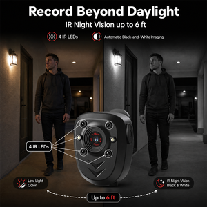Mini Cámara HD 1080P, Cámara Corporal Portátil, Mini DVR Digital, Cámara DV Pequeña de 10.5MP, Gran Angular de 180°, Compatible con WiFi, 16GB, para Bebés - Product Image 4