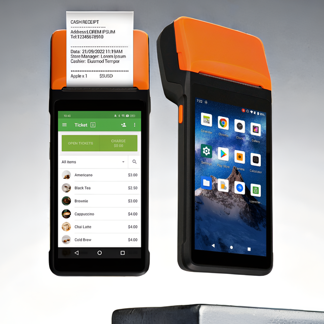 MHT-M3 Android 11 Handheld Mobile POS Device 3GB RAM + 32GB ROM Secure Payment Terminal Terminal De Paiement