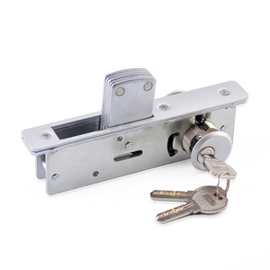 Serrure de <span class=keywords><strong>porte</strong></span> à mortaise en verre et fer, de qualité commerciale, avec clés, serrure de <span class=keywords><strong>porte</strong></span> à mortaise pour <span class=keywords><strong>sol</strong></span> en verre, fabrication en usine - Product Image 6