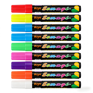 Marcadores Fluorescentes LED Especiales <span class=keywords><strong>para</strong></span> Pizarra, <span class=keywords><strong>Luminosos</strong></span>, Multicolores, Resaltadores Escolares - Product Image 1
