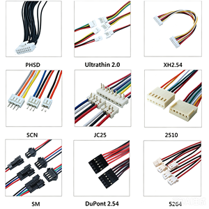 Ultradunne Molex 51146 1,25 mm pitch connector kabelboom |   51146 Ultradunne 1,25 MM Pitch 2 3 4 5 6 7 8 9 10 P Pin-stekker - Product Image 1