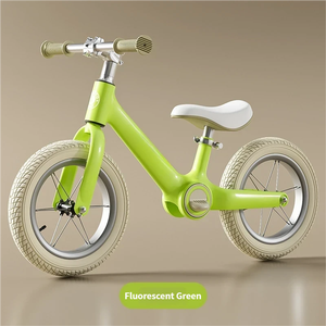 Vélo d'équilibre en métal pour enfants, pédales, âges 1-3-6, scooter auto-équilibrant, jouet pour apprendre à marcher - Product Image 3