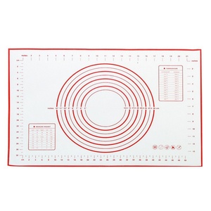 Wholesale Silicone Pastry <b>Mat</b> 60x40 CM Extra Thick Non Stick Baking <b>Mat</b> Silicone <b>Rolling</b> <b>Mat</b> with Measurements - Product Image 1