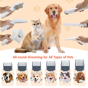 Aspirateur portable pour toilettage des <span class=keywords><strong>animaux</strong></span> domestiques, pour l'élimination des poils de chien et de chat, le démêlage, la coupe et le nettoyage - Product Image 4