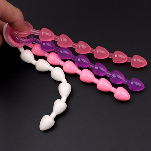 Perle anale en cristal pour femme, plug anal pour homme et femme, jouet d'entraînement SM, jouet sexuel pour adulte, barre anale, fouet anal - Product Image 1