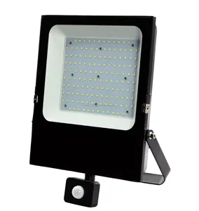 low ugr anti glare SASO IECEE saudi arabia middle east pir sensor or photocell sensor led flood light spotlight spot light