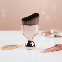 Pinceau Kabuki à Expédition Rapide, Pinceau Fond de Teint, Pinceau Bronzer, Idéal pour les Produits Liquides, Pinceau Blush – Fabrication