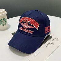 Casquette de baseball en coton à 6 panneaux avec logo brodé 3D personnalisé, motif imprimé, respirante, légère, unisexe, pour le sport et la rue