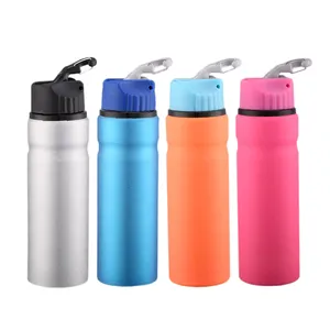 Top Quality Eco Friendly 750ML New Product Colorful Aluminum Powder Water Bottles With Factory Price
