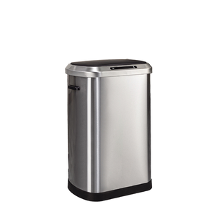 Ánh nắng mặt trời 11.9 gallon chải thép không gỉ thường vụ cảm biến chuyển động thùng rác có thể 45 lít nhà bếp chất thải bin - Product Image 1