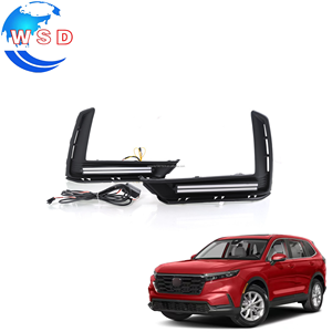Luces LED ABS WSD con Efecto de Flujo, Lámpara de Conducción DRL, Kit de Luces de Circulación Diurna, Accesorios Exteriores de Lujo para Automóviles HONDA CRV <span class=keywords><strong>2023</strong></span> - Product Image 1