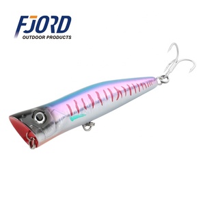 FJORD nuevo señuelo de pesca Popper señuelo 52g 140mm flotante agua salada Strike Poppers atún señuelo - Product Image 4