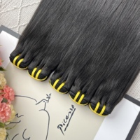 Lots de Cheveux Naturels Vietnamiens de Qualité Supérieure 12A, Tissage Droit Comme un Bâton, Cheveux Humains Vierges Bruts en Gros