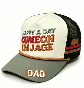 Custom Embroidery Trucker <b>Cap</b> Baseball Hat with Logo Sports <b>Cap</b> Dad <b>Cap</b> Running <b>Cap</b> Adjustable Sun Hat Camping <b>cap</b> Outdoor Sport - Product Image 3