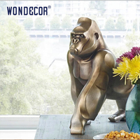 Sculpture décorative en métal moderne et personnalisée pour l'aménagement paysager extérieur du jardin