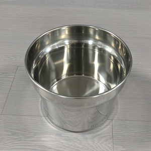 VICTORY KITCHEN, venta al por mayor, Cubo de sopa de olla de fideos de acero inoxidable plateado ecológico para suministros de laboratorio y Hotel y restaurante - Product Image 4