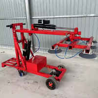 Rechargeable 500kg 800kg Verre De Levage Robot De Voiture 180 Degrés Basculement Style Acier Verre Ventouse