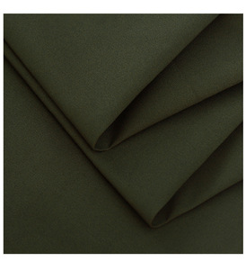 Carbon washed stretch cotton twill yarn card <b>fabric</b> 40*21 <b>medium</b> elasticity woven khaki workwear cloth ready stock* - Product Image 2