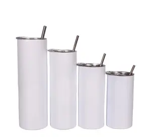 20 Unzen dünne gerade Rohlinge Sublimation becher Import Tazas Termos Para Sublimacion Vasos Becher Flasche Sublimar Por Bürgermeister