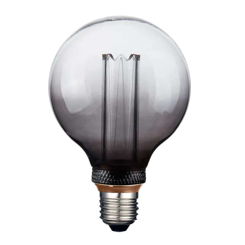 2023 nuovo design smart zigbee control led lampadina edison G95 3.5W multi colore personalizzato per la decorazione della luce domestica