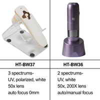 Analyseur de peau à usage domestique, machine d'analyse du cuir chevelu AI, trichoscope à trois spectres 50X, analyseur intelligent du cuir chevelu, caméra folliculaire