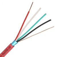 Kabel Tahan Api Suhu Tinggi SURELINK Pasokan Pabrik 100m 300m 2*1.5mm 2*2.5mm Konduktor Tembaga atau Cca Kabel Alarm Kebakaran