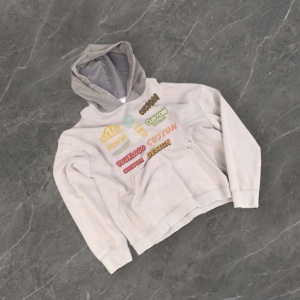 Vente chaude Patchwork Personnalisé Comtrasting Couleur Hommes Hoodies Mode Streetwear Acide Lavé Coton Pull - Product Image 3