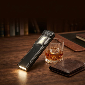 Lampe torche LED de poche ultra-mince super lumineuse, magnétique, pour réparation automobile, inspection et situations d'urgence, avec batterie 1000 mAh - Product Image 1