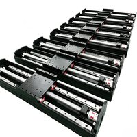 Module linéaire à vis à billes semi-fermé HTH17, actionneur linéaire haute précision, table coulissante pour automatisation CNC