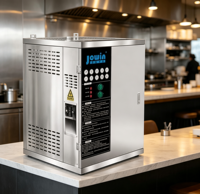 Générateur de vapeur électrique commercial rapide 120s, 60KW, 83kg/h, chaudière en acier inoxydable 304 pour grande cantine de restauration