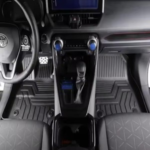 Alfombrillas Personalizables 3D de TPE Antideslizantes para Coche, Ajuste Perfecto para <span class=keywords><strong>Toyota</strong></span> RAV4 LHD/RHD, Modelo de Asiento Accord, para Interior de Coche - Product Image 2