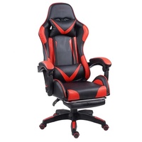 Chaise de jeu avec haut-parleurs Bluetooth et lumières LED RVB, chaise de jeu ergonomique avec massage et repose-pieds, échantillon gratuit en Inde