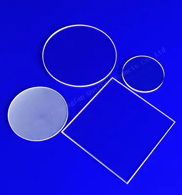Produttori su misura finestra di silice fusa UV lastra di vetro di quarzo fornitori di lastre di quarzo