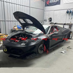 Kit Carrozzeria Widebody per <span class=keywords><strong>Ferrari</strong></span> 458 LB con Paraurti Anteriore/Posteriore in Fibra di Vetro, Aggiornamento Completo Esterno - Product Image 3