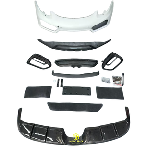 สำหรับรถปอร์เช่ 981 บ็อกซเตอร์ เคย์แมน ปี 2013-2015 อะไหล่ภายนอกรถยนต์ ชุดแต่งกันชนหน้าแบบ GTS  แบบไม่ต้องดัดแปลง  ประกอบสำเร็จ  ใช้แล้ว - Product Image 2