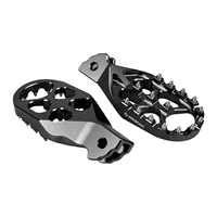 Repose-pieds et support agrandis pour moto électrique NICECNC, pour Surron Light Bee X/ S/ L1E Segway X160 X260 X 160 260