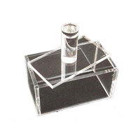 Boîte de rangement de presse musubi en acrylique unique, en plexiglas antiadhésif avec guide d'utilisation pour les débutants