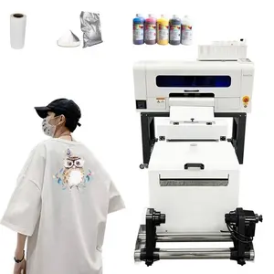 High quality a3 or 30 cm printer dtf t-shirt printing machine dtf printer for small business with doual i1600 printhead