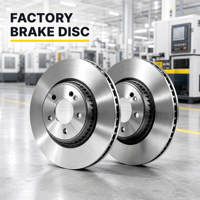 Disque de frein revêtu pour MERCEDES-BENZ, antirouille, arrière, solide, étiquette privée, personnalisé, OE # Kit de freinage en céramique carbone 2064230900