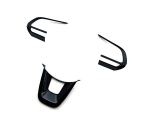 Accessoires automobiles de haute qualité WZXD, garniture de volant en carbone noir mat pour Yaris Ativ 2023 - Product Image 2