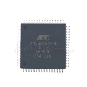 วงจรรวมวงจร192KB <span class=keywords><strong>AVR8</strong></span>วงจร16KB 192A3U TQFP64 ATXMEGA192A3U-AU ไมโครคอนโทรลเลอร์8บิต - Product Image 1